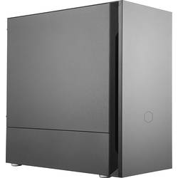 Cooler Master Silencio S400 midi tower PC skříň černá 2 předinstalované ventilátory, prachový filtr, tlumené