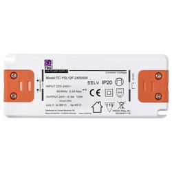 TRU COMPONENTS TC-YSL12F-2400500 napájecí zdroj pro LED konstantní napětí 12 W 0.5 A 24 V/DC schválení nábytku , přepětí , montáž na nehořlavém povrchu 1 ks
