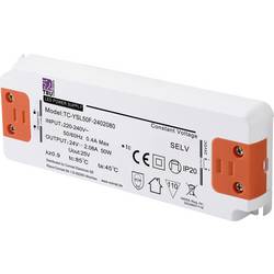 TRU COMPONENTS TC-YSL50F-2402080 napájecí zdroj pro LED konstantní napětí 50 W 2.08 A 24 V/DC schválení nábytku , přepětí , montáž na nehořlavém povrchu 1 ks