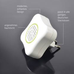 Gardigo Ultraschall Mückenvertreiber LED 66993 odpuzovač komárů a jiného hmyzu (š x v x h) 65 x 65 x 68 mm bílá 1 ks