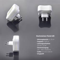 Gardigo Ultraschall Mückenvertreiber LED 66993 odpuzovač komárů a jiného hmyzu (š x v x h) 65 x 65 x 68 mm bílá 1 ks