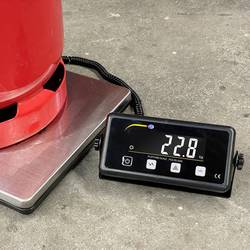 PCE Instruments plošinová váha 200 kg, rozlišení 100 g na baterii, 230 V, napájení přes USB