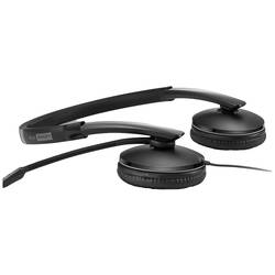 Lenovo Gen 2 Headset otevřená (On Ear) kabelová stereo černá Redukce šumu mikrofonu Vypnutí zvuku mikrofonu telefon