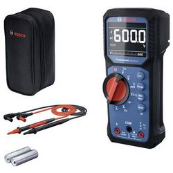 Bosch Professional GDM 600-15 digitální multimetr, ochrana proti tryskající vodě (IP65), CAT III 600 V