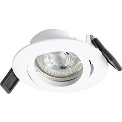 OSRAM HOMELIGHTING 4099854444494 Spotlight Recess Set Incl. Osram LED 4.3W GU10 White LED stropní svítidlo, 4.30 W, bílá