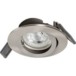 OSRAM HOMELIGHTING 4099854444548 Spotlight Recess Set Incl. Osram LED 4.3W GU10 Brushed Nickel LED stropní svítidlo, GU10, 4.30 W, niklová (kartáčovaná)