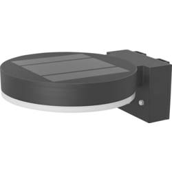 OSRAM HOMELIGHTING ENDURA Style Solar Wall Sensor Single Circle 6W Black 4099854455568 venkovní nástěnné LED osvětlení LED pevně vestavěné LED 6 W černá