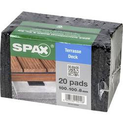 SPAX Rozpěrka 100 mm 4001001000089 20 ks (d x š x v) 100 x 100 x 8 mm