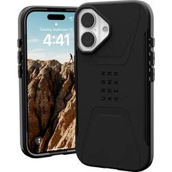 Urban Armor Gear Civilian MagSafe Case zadní kryt na mobil Apple iPhone 16 černá Kompatibilní s MagSafe 114446114040