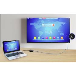 SpeaKa Professional SP-TPCE-500 USB-C® (DP Alt Mode) HDMI extender přes síťový kabel RJ45 60 m