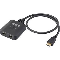 SpeaKa Professional SP-HDMIBS-100 2 + 1 port HDMI přepínač lze použít oboustranně 7680 x 4320 Pixel
