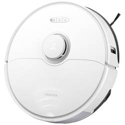Roborock S8 white Robot na vysávání a vytírání podlahy bílá kompatibilní se systémem Amazon Alexa, kompatibilní s Google Home, hlasové pokyny, S funkcí