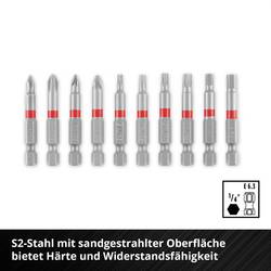 Einhell Bit Taschenbox 10tlg 118643 sada bitů, PH, PZ, inbus, TX
