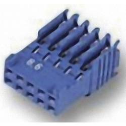 TE Connectivity AMPMODU HE14 zásuvkový konektor na kabel 16, rozteč 2.54 mm, 281792-8, 1 ks