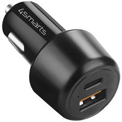 4Smarts 456260 USB nabíječka, Rychlonabíječka, 1x USB-C®, 1x USB A , 65 W, 18 W, Dodávka energie, Quick Charge, černá