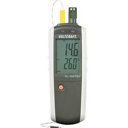 vlhkoměr vzduchu (hygrometr) VOLTCRAFT PL-100TRH 0 % rF 100 % rF -200 °C +1372 °C Kalibrováno dle: bez certifikátu
