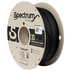 Spectrum Filaments 80699 GreenyHT vlákno pro 3D tiskárny PLA plast Žáruvzdorné, Vysoká tuhost, Matná 1.75 mm 1000 g Signální černá, černá 1 ks