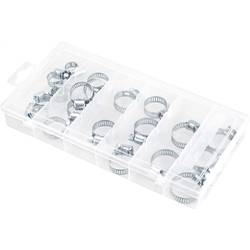 Basetech BT-2299052 11-38 mm Hadicová spona Kov 20 ks