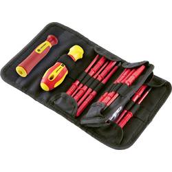 TOOLCRAFT 2236585 pro elektroniku a jemnou mechaniku, pro elektrotechniky, VDE, dílnu výměnné bity s rukojetí 18dílná plochý, vnější šestihran (TX), křížový