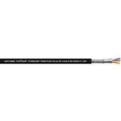 LAPP 2170910/1000 ethernetový síťový kabel ETHERLINE® TRAIN FLEX černá 1000 m