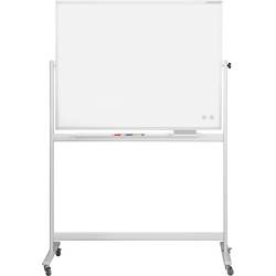 magnetoplan bílá popisovací tabule SP Mobil (š x v) 2000 mm x 1000 mm bílá, hliník speciální lakový nátěr oboustranně použitelná , vč. odkládací misky