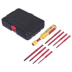 TOOLCRAFT 1~6 Nm VDE, pro elektrotechniky Sada oboustranných šroubováků 9dílná 1 - 6 Nm DIN 6789