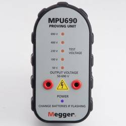 Megger MPU690 MPU690 průchodnosti jednotka pro 2-pólové zkoušečky napětí, 1001-561, měřicí adaptér, 1 ks