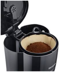 Severin 4320 kávovar černá připraví šálků najednou=10 skleněná konvice, funkce uchování teploty