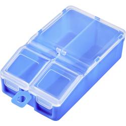 TRU COMPONENTS TC-ERB-9055 krabička na malé součástky (d x š x v) 113 x 60 x 30 mm přihrádek: 2 variabilní rozčlenění Obsah 1 ks