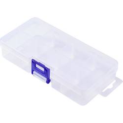 TRU COMPONENTS TC-ERB-9052 krabička na malé součástky (d x š x v) 155 x 70 x 30 mm přihrádek: 8 variabilní rozčlenění Obsah 1 ks