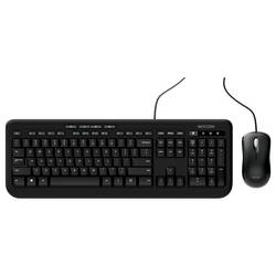 Incase Wired Desktop 600 (Tastatur & Maus) kabelový sada klávesnice a myše německá, QWERTZ černá