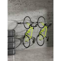 Elevar LBM09-06 nástěnný držák na jízdní kolo Počet parkovacích míst=6 ocel, plast černá