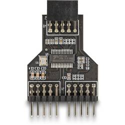 Delock USB 2.0 adaptér [2x kolíková lišta - 1x zásuvka] 60045