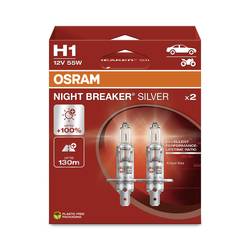 Osram Automotive 4062172388085 halogenová autožárovka Night Breaker® Silver H1 55 W 12 V