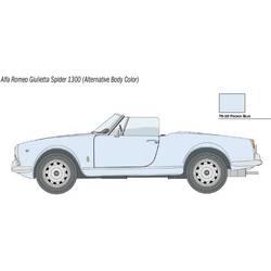 Italeri 3653 Alfa Romeo Giulietta Spider 1300 model auta, stavebnice 1:24