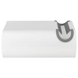 Elevar LBM-01 nástěnný držák na jízdní kolo Počet parkovacích míst=1 ocel, PVC, silikon, MDF bílá, šedá