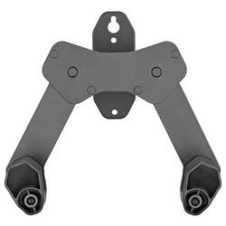 Elevar LBM-05 nástěnný držák na jízdní kolo Počet parkovacích míst=1 ocel, PVC, silikon matná černá