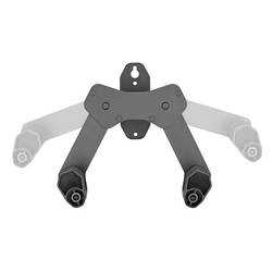 Elevar LBM-05 nástěnný držák na jízdní kolo Počet parkovacích míst=1 ocel, PVC, silikon matná černá