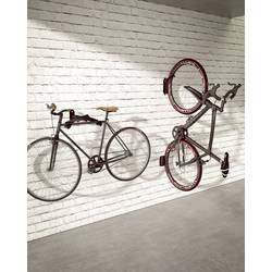 Elevar LBM-05 nástěnný držák na jízdní kolo Počet parkovacích míst=1 ocel, PVC, silikon matná černá