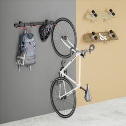 Elevar LBM09-03 nástěnný držák na jízdní kolo Počet parkovacích míst=3 ocel, plast černá