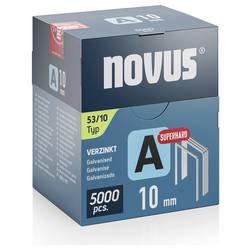 Novus Tools 042-0763 svorky z jemného drátu Typ 53 5000 ks Rozměry (d x š) 10 mm x 11.3 mm