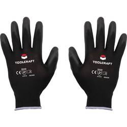 TOOLCRAFT TO-5621646 nylon, polyuretan pracovní rukavice Velikost rukavic: 9 EN 388 CAT II 1 pár