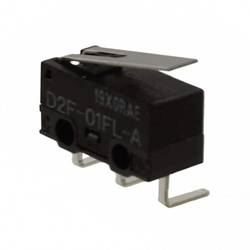 Omron D2F-01FL-A mikrospínač 30 V/DC 0.1 A 1x zap/(zap) 1 ks Bag