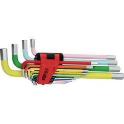 KS Tools 151.4650 inbus sada klíčů 1/16 palec, 5/64 palec, 3/32 palec, 1/8 palec, 5/32 palec, 3/16 palec, 7/32 palec, 1/4 palec, 5/16 palec, 3/8 palec, 1/2