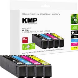 KMP Ink náhradní HP HP 913A kompatibilní kombinované balení černá, azurová, purppurová, žlutá H164V 1750,4005