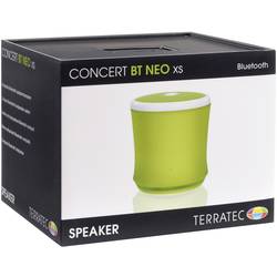 Terratec CONCERT NEO XS Bluetooth® reproduktor hlasitý odposlech zelená