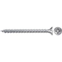 Fischer 670629 Power-Fast II CZF šrouby do dřevotřísky 4 mm 12 mm křížová drážka Pozidriv ocel galvanizováno zinkem 200 ks