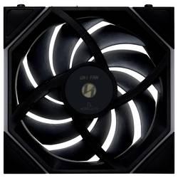 Lian Li Lian Li UNI FAN TL Wireless Lüfter, ARGB, PWM, 3er-Pack - Reverse Blade, 120mm PC větrák s krytem černá (š x v x h) 120 x 28 x 124 mm