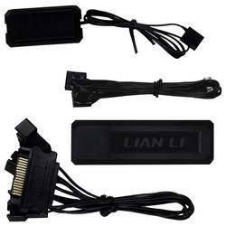 Lian Li Lian Li UNI FAN TL Wireless Lüfter, ARGB, PWM, 3er-Pack - Reverse Blade, 120mm PC větrák s krytem černá (š x v x h) 120 x 28 x 124 mm