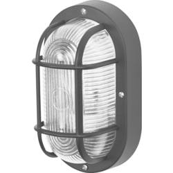 OSRAM HOMELIGHTING Bulkhead Essential Oval E27 Black 4058075845589 stropní svítidlo, nástěnné světlo černá